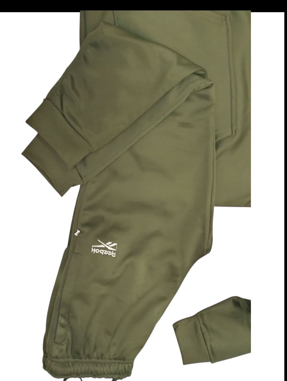 Panthrix Reebok-Style Winter Tracksuit – Army Green Edition (Men) (NOTE: All Colour is Available)
